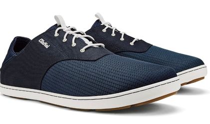 OluKai Nohea Moku Men's Size 9 No Tie Boat Shoes, Breathable & Quick Dry Mesh
Effortless Design & Barefoot Wearability, All-Day Comfort & Support