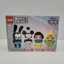Lego Disney BrickHeads 40622 Disney 100 Celebration Building Set New Retired!