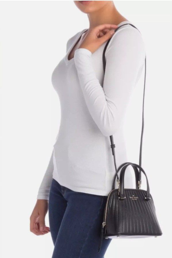 Kate Spade New York Black Leather Patented Leather, Open Box, Never Worn, O.B.O.