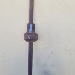 Barra pesada para pesas mide 6 pies 