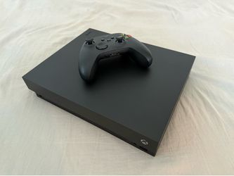 Xbox One X Bundle with Controller, 2 Headsets, and 7 Games