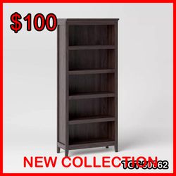72" Carson 5 Shelf Bookcase - Threshold™ - Espresso Brown
ADO #:TGT-30062
Brand New – Box Not Perfect or No Box.Price is Firm.