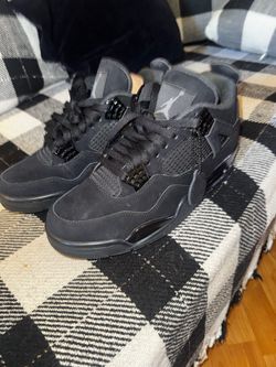 Jordan blk cat 4 Retro  Men’s Size 8.5 Worn Once, Very lightly worn / worn once, excellent condition