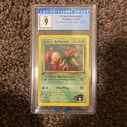 1st Edition Erika’s Bellsprout Cgc 9