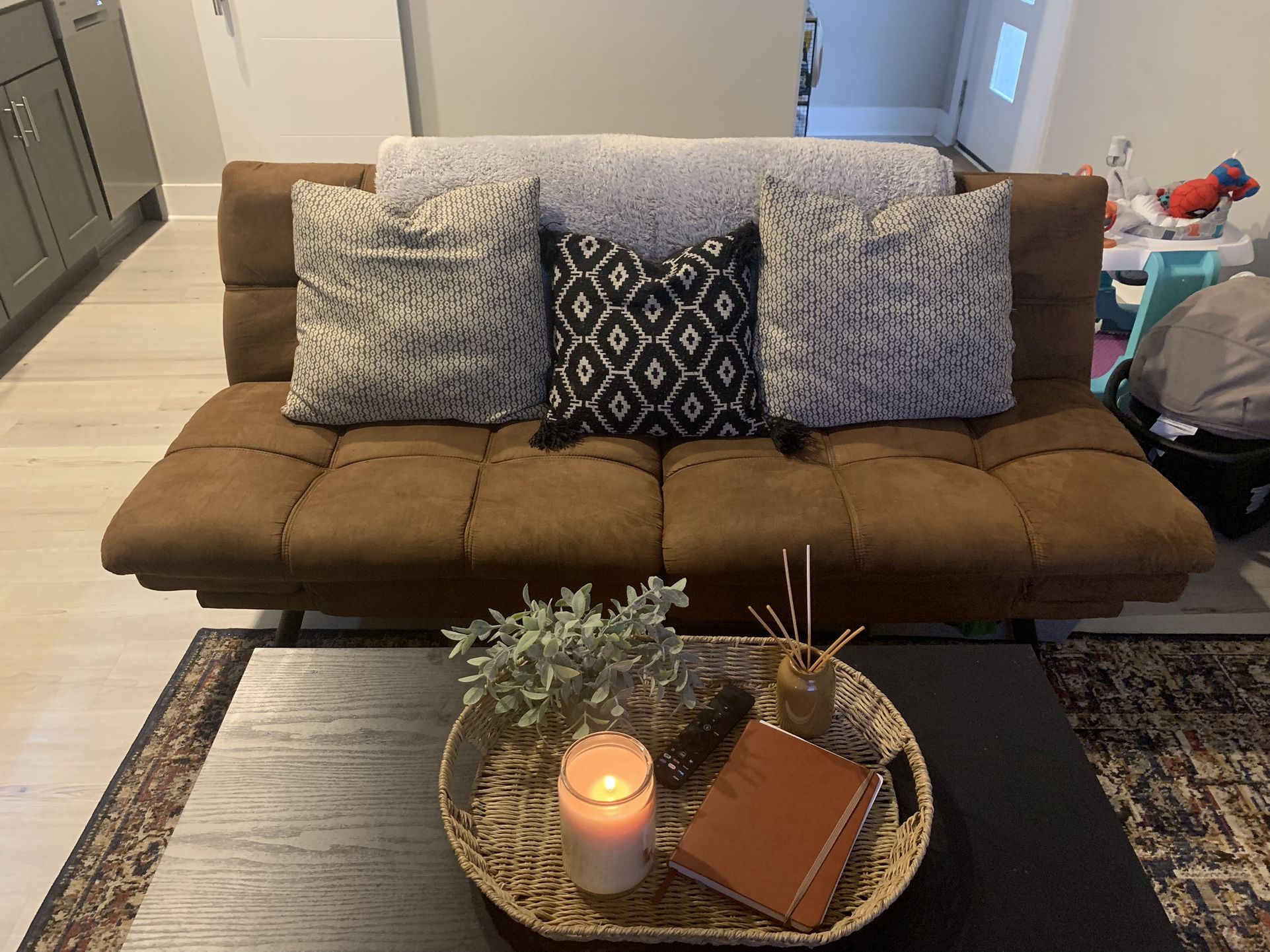 Mainstays Camel Futon