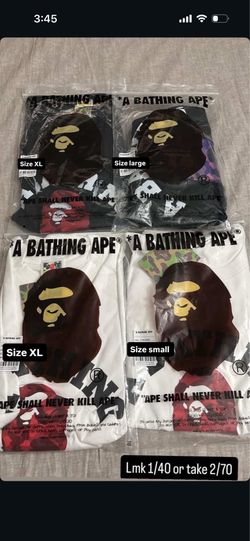 Bape tee shirts