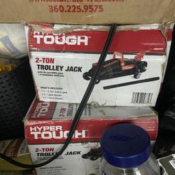 Hyper Tough 2 Ton Trolley Jack 