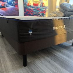 Queen Mattress with Frame