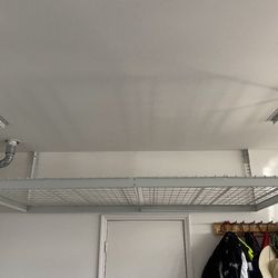 2-Pack 4 x 8 Overhead Garage Storage Rack, Ceiling Racks for Garage
