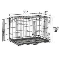 Dog Crate 30"L x 19"W × 21"H 