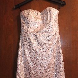 Vestido Lentejuela Forever 21 M