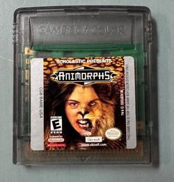 Gameboy Color Game Animorphs just $8