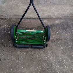 Push lawn mower forty dollars