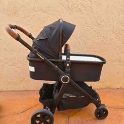 Mompush Ultimate 2 Stroller With Bassinet 
