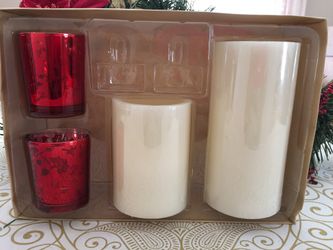 Velas con batería