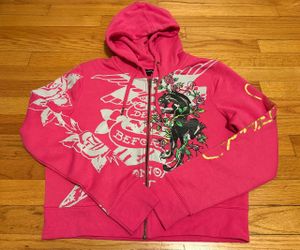 Ed Hardy zip-up hoodie