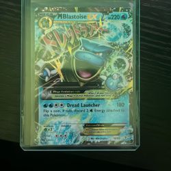 M Blastoise Ex 