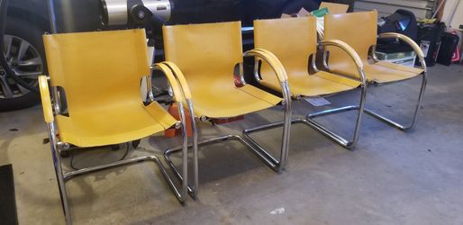 Dining chairs MART STAM Inspired CANTILEVER ARMCHAIR S