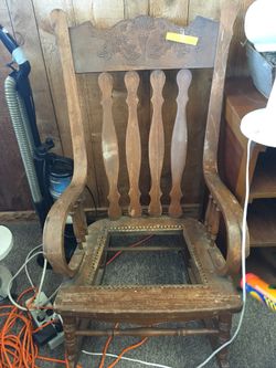 Antique rocking chair