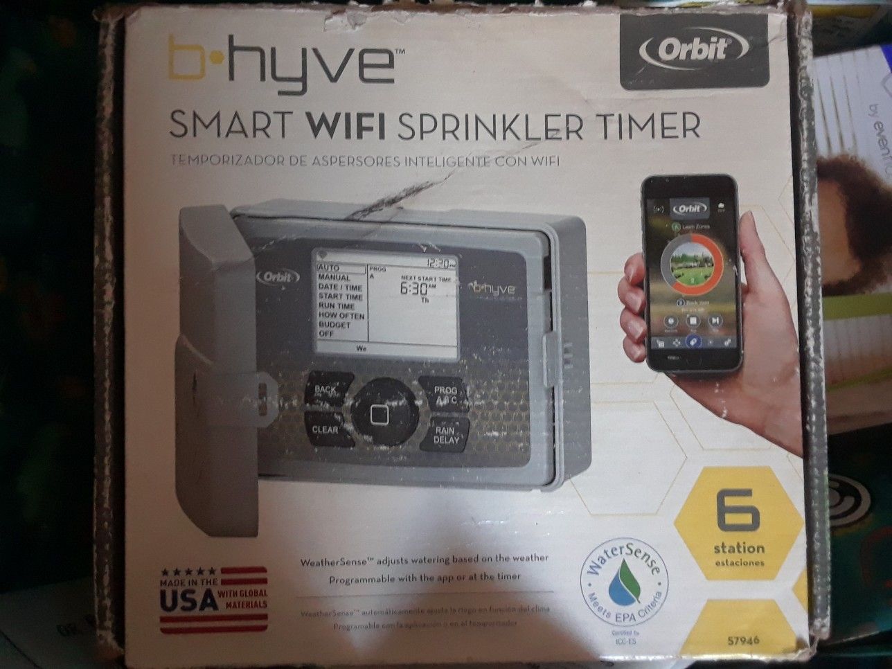 Hyve WiFi sprinkler timer