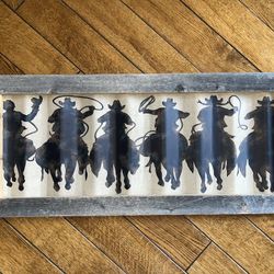 Cowboy Posse Metal Art