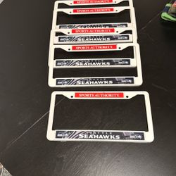 Seahawks Football License Frames - Selling 5 as Bundle 