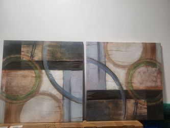 Circles Canvas Prints
