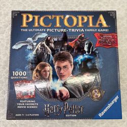 Harry Potter Pictopia Board Game Ravensburger #harrypotter #trivia