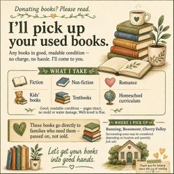 Getting Rid Of Used Books? Stuck With Books You Can't Seem To Sell? 📚