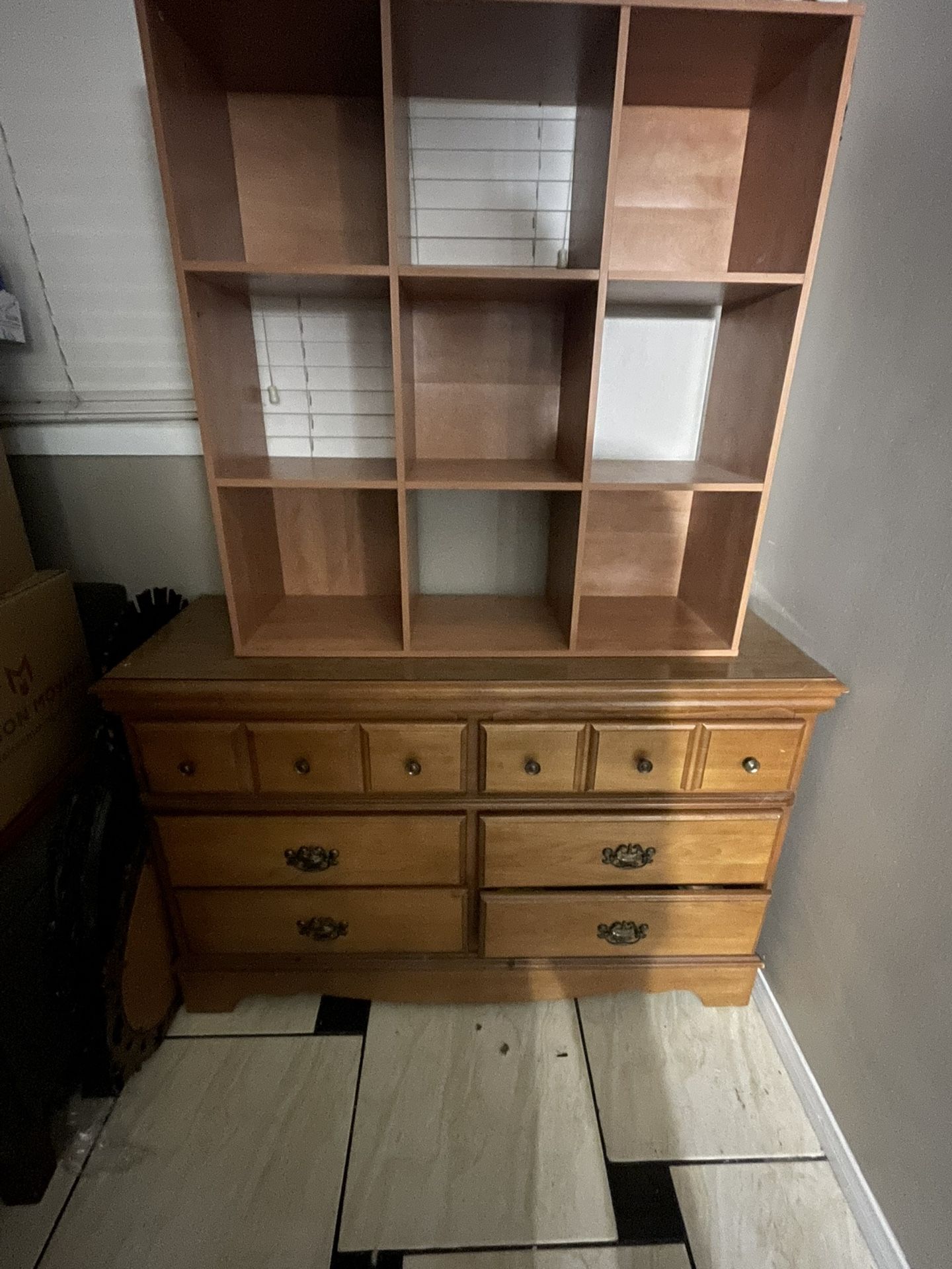 Antique Dresser N End Table