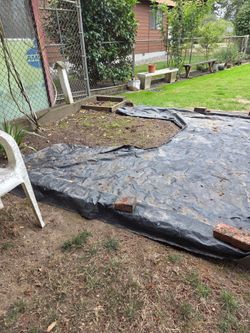 Raised garden 9' by 11'