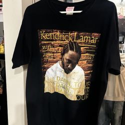 Kendrick Lamar - The Damn Tour - 2017 - Black Shirt Size L