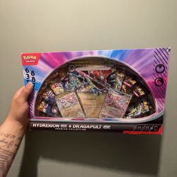 Hydreigon Ex and Dragapult Ex Premium Collection Box Pokemon TCG