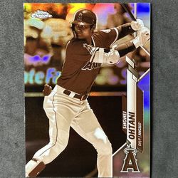 2020 Topps Chrome Shohei Ohtani #21 Sepia Refractor Angels