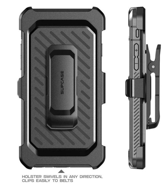 Supcase phone holster for iPhone.