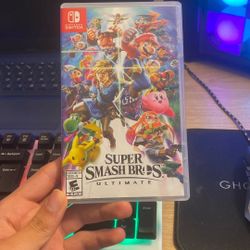 *Super Smash Bros Ultimate* For The Nintendo Switch 