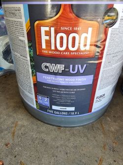 Flood Stain For Decks, Fences and Siding