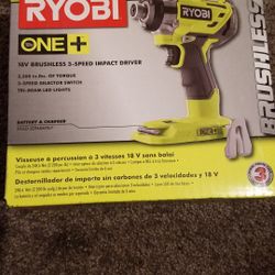 Ryobi 18v Brushless Impact Driver