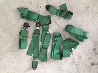 Automotive racing harness/seatbelts