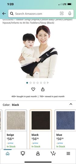 Gooseket Baby Carrier Sling