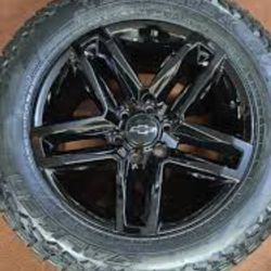 Chevy Tahoe Rims Chevrolet Suburban Wheels Silverado Snowflakes Trail Boss High Country LTZ Rst Z71 Yukon Sierra Denali Cadillac Escalade 