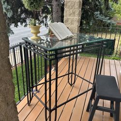 Tall Balcony Table