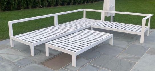 Home Couture OUTDOOR aluminum sectional Doesn’t RUST