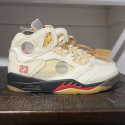 Jordan 5 Retro Off White Sail NEW size 12 