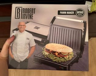 Robert Irvine Panini Maker (850W)