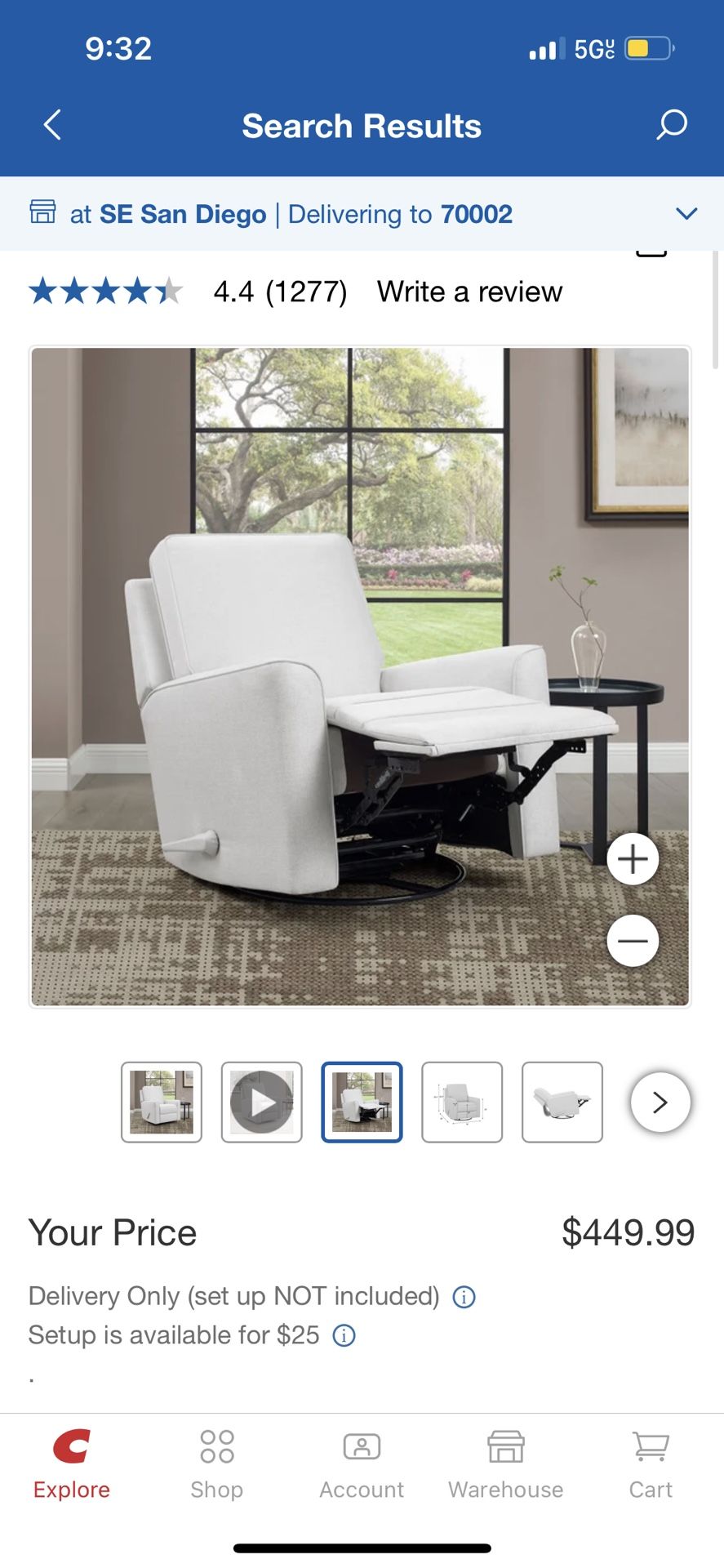 Recliner From Costco