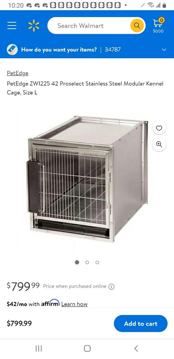 Vetinarian Kennel Cage Stainless Steel For Dogs Dog Gage