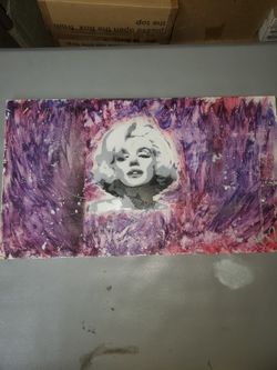 Marilyn Monroe Painting Portrait