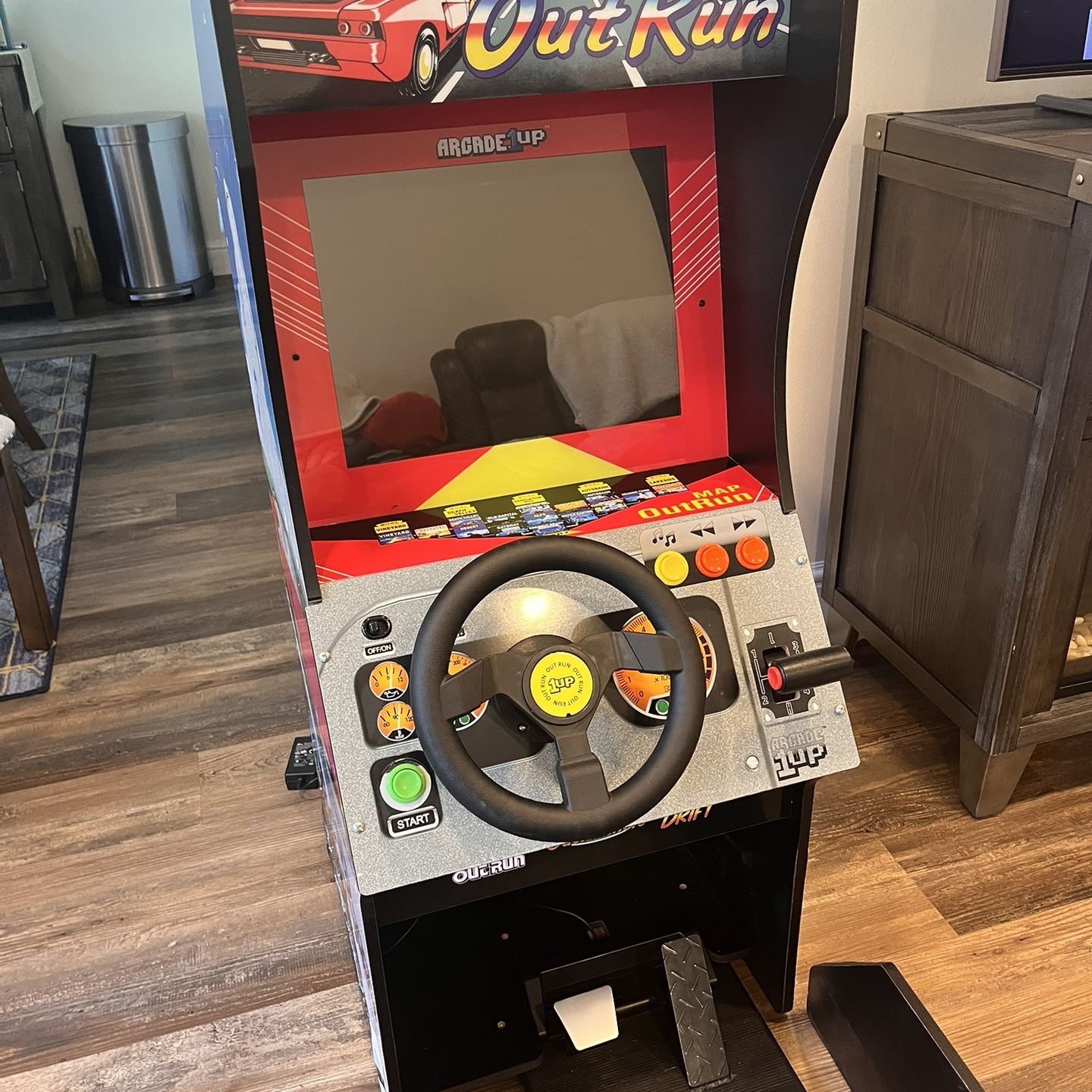 OutRun 1Up Arcade Sit Down Cabinet for Sale in Scarsdale, NY - OfferUp