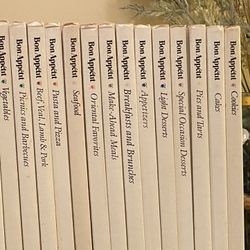 Cooking With Bon Appetit - 28 Hardcover Book Series